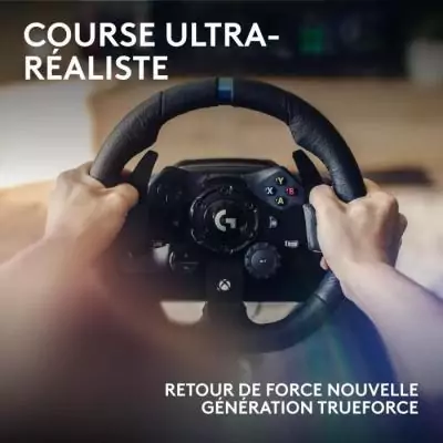 Volant de course et pédales G923 - L'ultime expérience de jeu - Logitech G Volant de course et pédales G923 - L'ultime expérience de jeu - Logitech G
