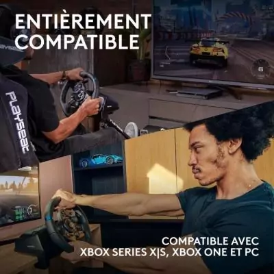 Volant de course et pédales G923 - L'ultime expérience de jeu - Logitech G Volant de course et pédales G923 - L'ultime expérience de jeu - Logitech G