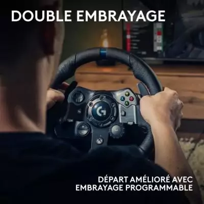 Volant de course et pédales G923 - L'ultime expérience de jeu - Logitech G Volant de course et pédales G923 - L'ultime expérience de jeu - Logitech G
