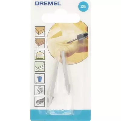 Fraises Haute Vitesse DREMEL - Lot de 2 (Ø 6,4mm) Fraises Haute Vitesse DREMEL - Lot de 2 (Ø 6,4mm)