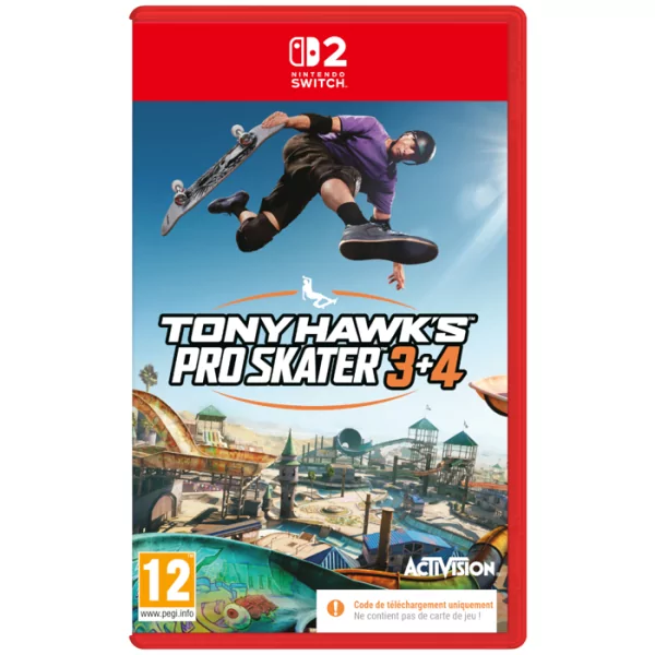 Tony Hawk's Pro Skater 3+4 • Jeu Nintendo Switch 2