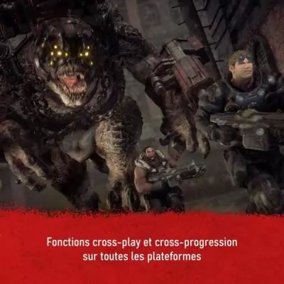 Nouveau : Gears of War Reloaded sur PS5 Batailles intenses dans ce jeu PS5 optimisé