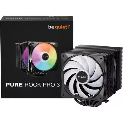 Ventirad CPU BE QUIET! Pure Rock Pro 3 LX BK043 Noir - Refroidissement performant
