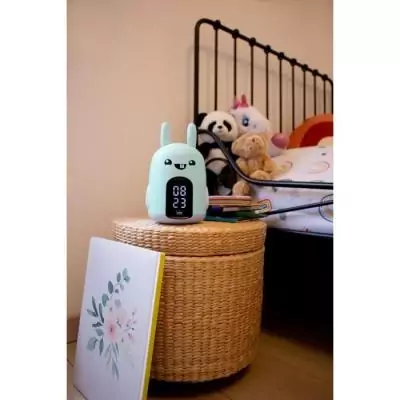 Réveil & Veilleuse Baxter le lapin - BIGBEN - 3 mélodies - Intensité lumineuse réglable - Affichage heure Réveil & Veilleuse Baxter le lapin - BIGBEN - 3 mélodies - Intensité lumineuse réglable - Affichage heure